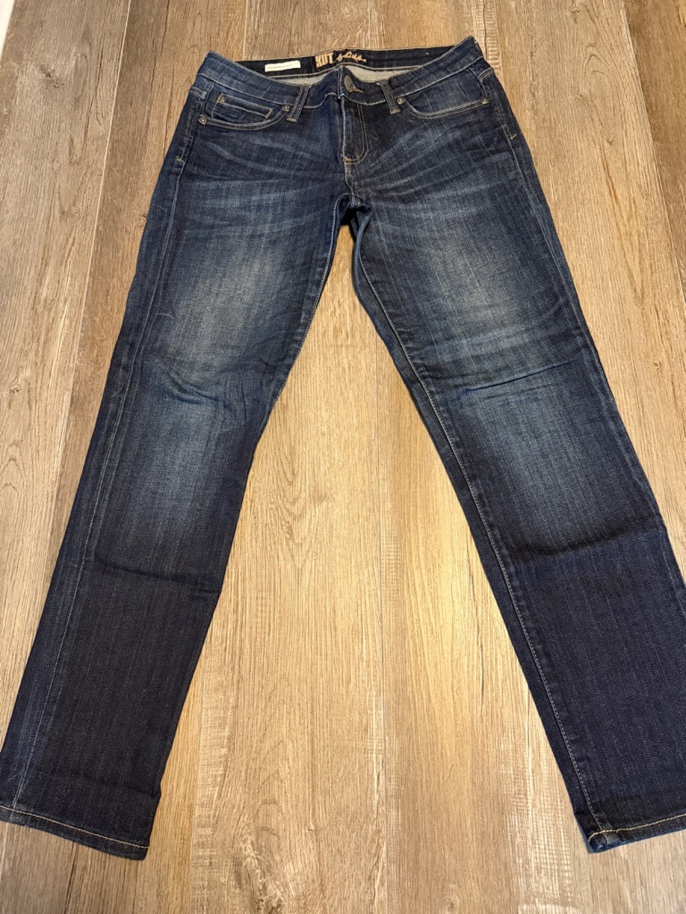 Kut from the Kloth Catherine Boyfriend Dark Indigo Jeans